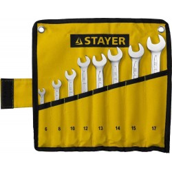 Ключи комбинированные 8 шт Stayer 6-17 мм